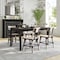 Flash Furniture Jackson Commercial Grade Rustic Antique White Industrial Wood Dining Chair, 4PK 4-XU-DG-W0236-ANTWHT-GG - alternate 5
